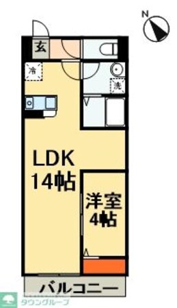 イーグルワンの物件間取画像